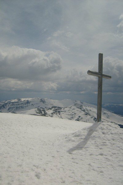 Крест на вершине Говерлы