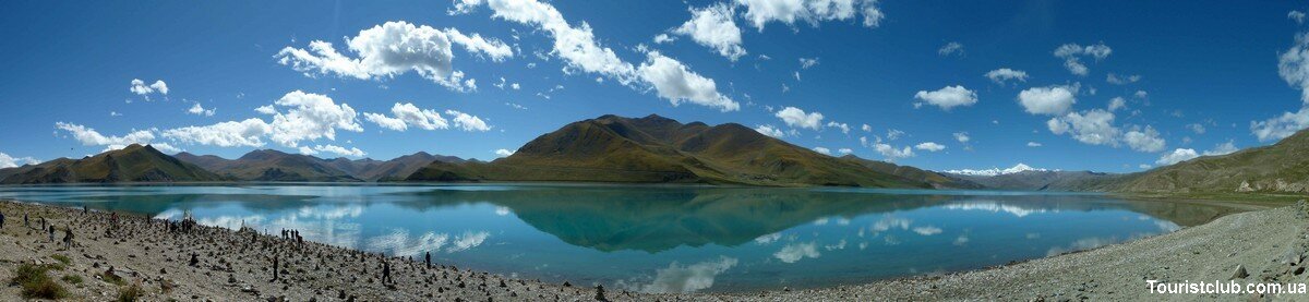 Озеро Ямдрок Цо Тибет