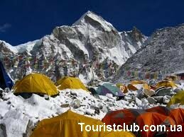 Базовый лагерь Эвереста Тибет
