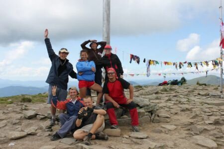 На вершине Говерлы