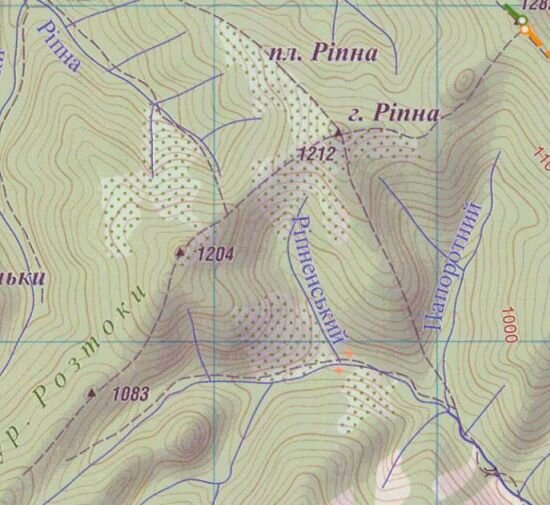 Карты Карпаты